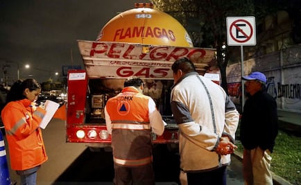 Sancionan a 5 pipas de gas durante operativo de inspección