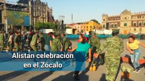 Alistan conmemoración del Día del Ejército en el Zócalo... y cierres viales