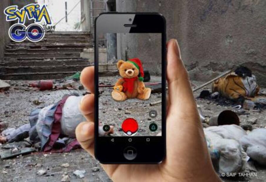 Con dibujos de Pokémon, niños sirios piden que los salven