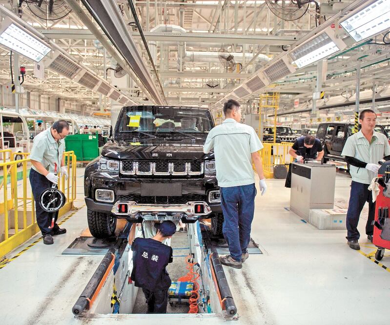 En 2020, BAIC comercializó sólo mil 544 vehículos, 52% menos que en 2019. Foto:  ARCHIVO EL UNIVERSAL