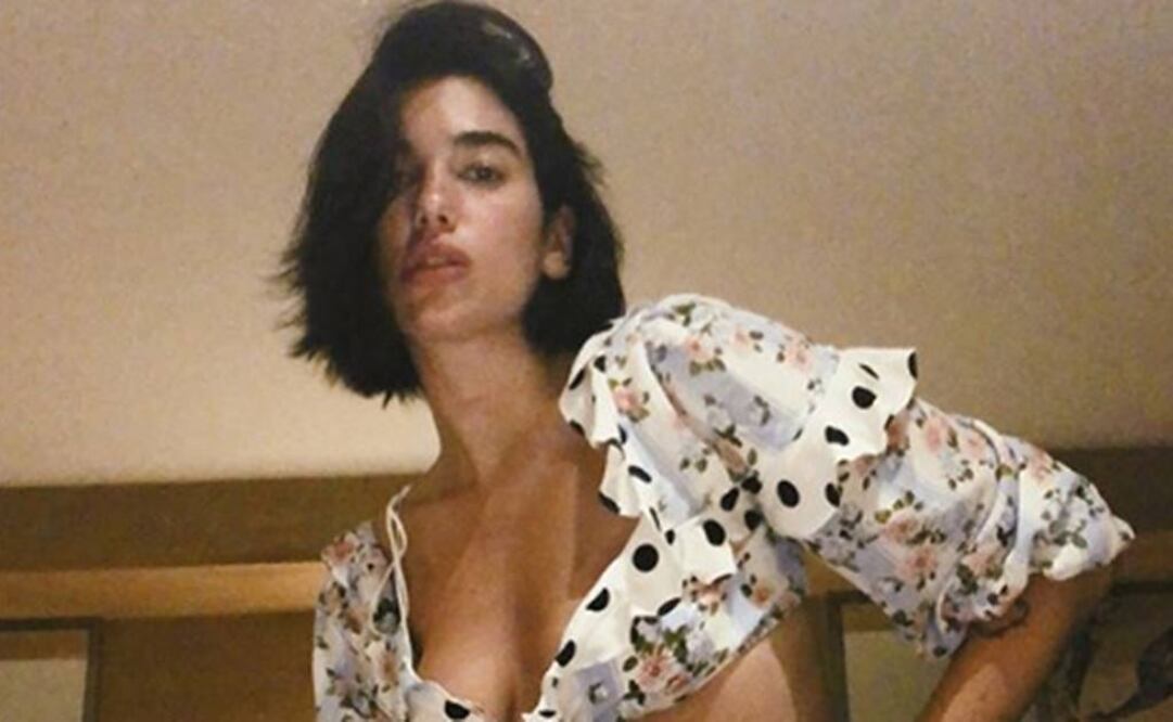Dua Lipa alcanzó ya cinco millones de visualizaciones con un clip que compartió FOTO: INSTAGRAM