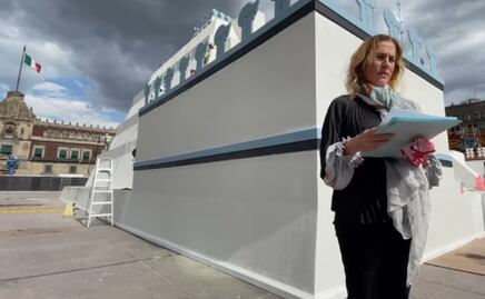 Beatriz Gutiérrez lanza en redes video con lectura sobre la caída de Tenochtitlán