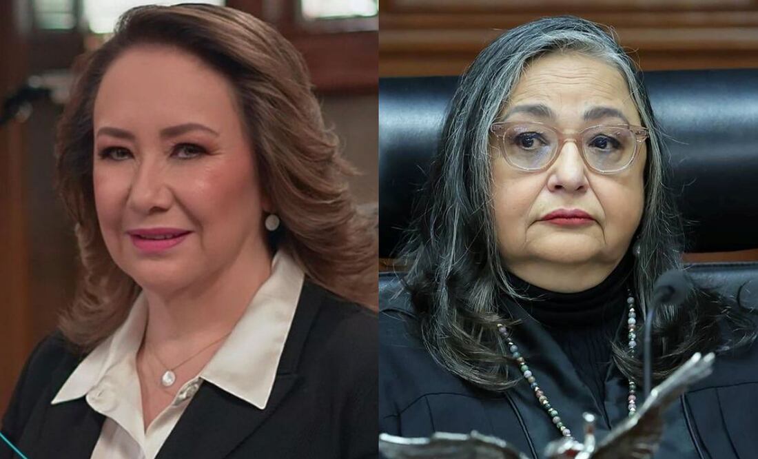 Yasmín Esquivel Mossa y Norma Piña Hernández. Foto: Archivo EL UNIVERSAL