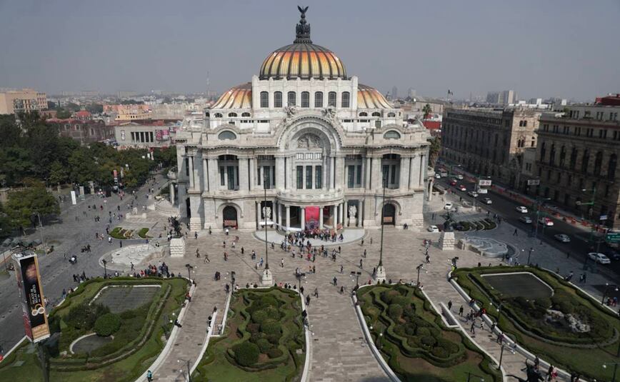 Palacio de Bellas Artes. Foto: EL UNIVERSAL