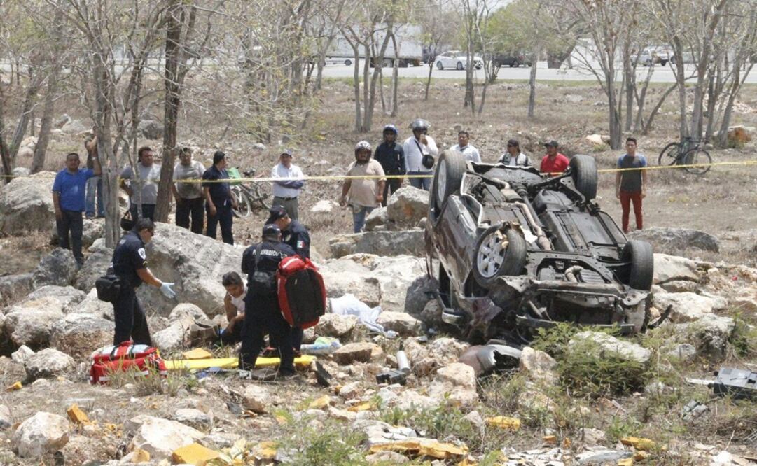 Las pasadas vacaciones de Semana Santa fueron de las más trágicas en los últimos 10 años en Yucatán. (FOTO: Cuauhtémoc Moreno Cabrera. EL UNIVERSAL)