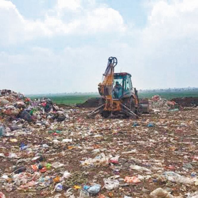 Las autoridades de Valle de Chalco están enfocadas en resolver la situación que propicia no tener un lugar exprofeso para depositar la basura. Foto/ESPECIAL