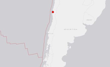 Se registra sismo de magnitud 6.7 en Chile