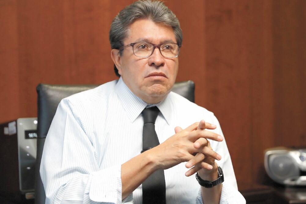 Consideración. Ricardo Monreal aseguró que respeta la decisión de AMLO de crear el Plan de Desarrollo Integral para Centroamérica. Foto/ ARCHIVO EL UNIVERSAL