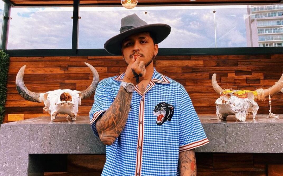 Christian Nodal protagonizó una sesión de fotos para Playboy Nueva Zelanda / Foto: Instagram @nodal