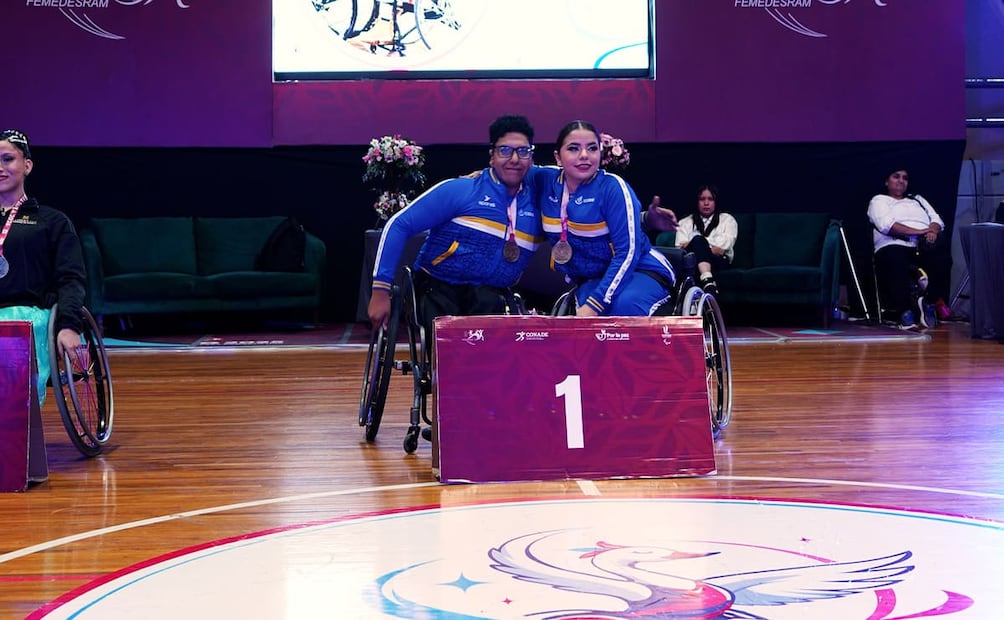 Daniel Alejandro Alatorre brilla en el selectivo nacional de paradanza; gana tres podios. Foto: Cortesía