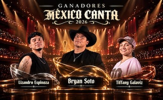 Tiffany Galaviz, Lizandro Espinoza y Bryan Soto: ganadores de México Canta 2026