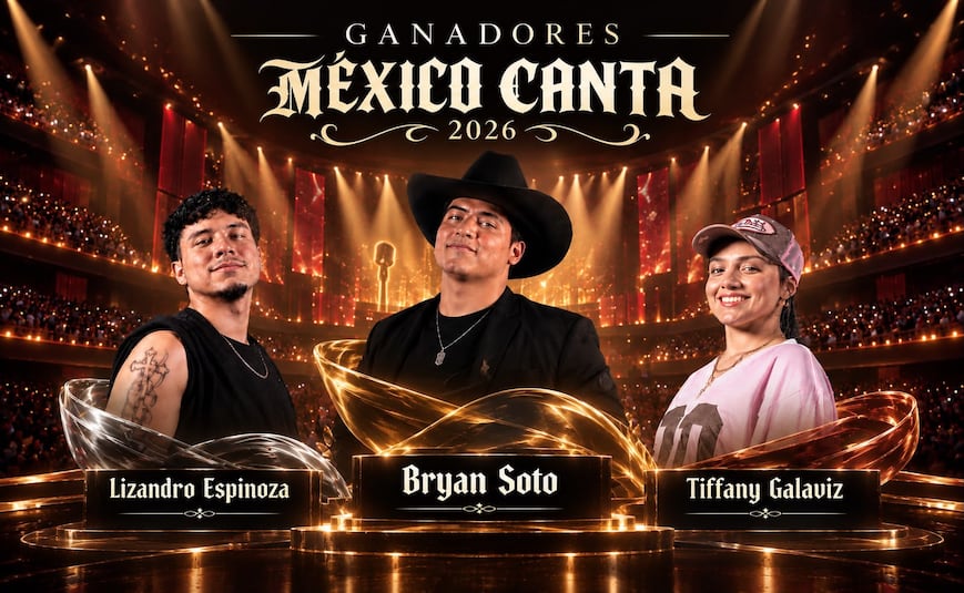 Ganadores de México Canta 2026. Foto: Cortesía