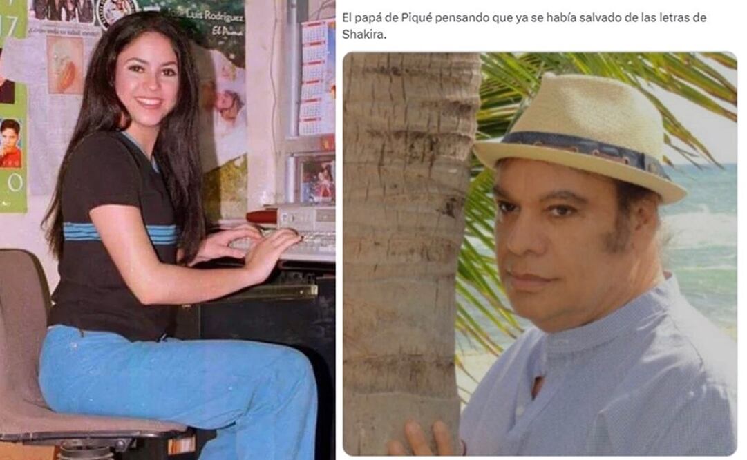 Shakira y Fuerza Regida enviaron un contundente mensaje al papá de Gerard Piqué. Foto: Twitter
