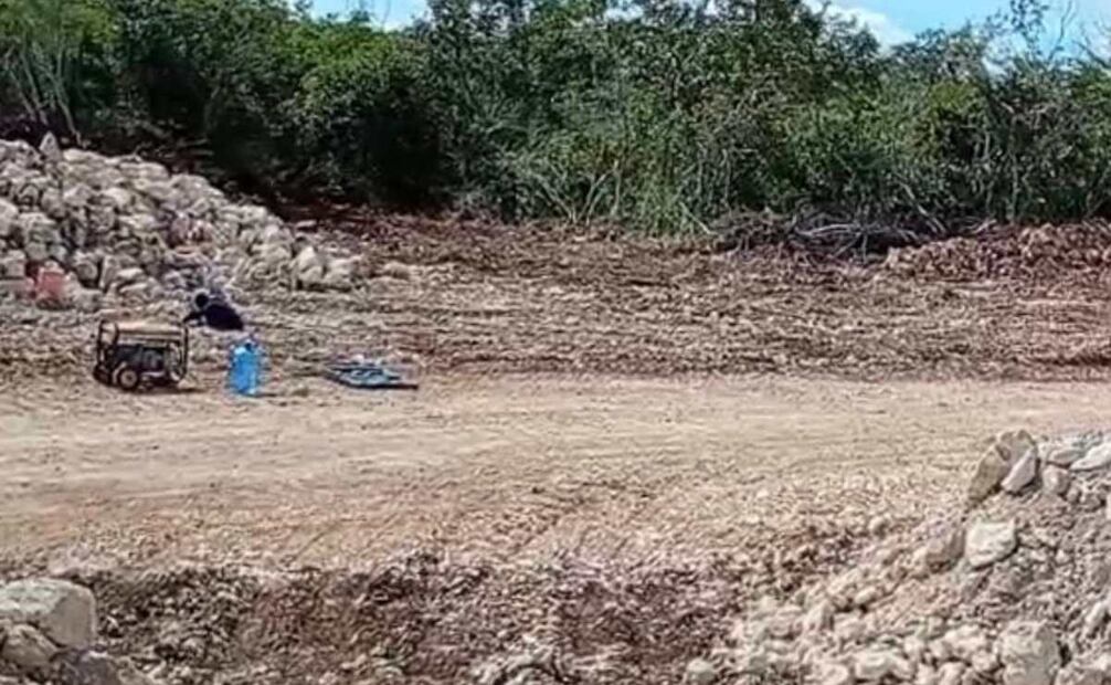 Zona arqueológica de Tzemé (19/11/2025). Foto: Especial