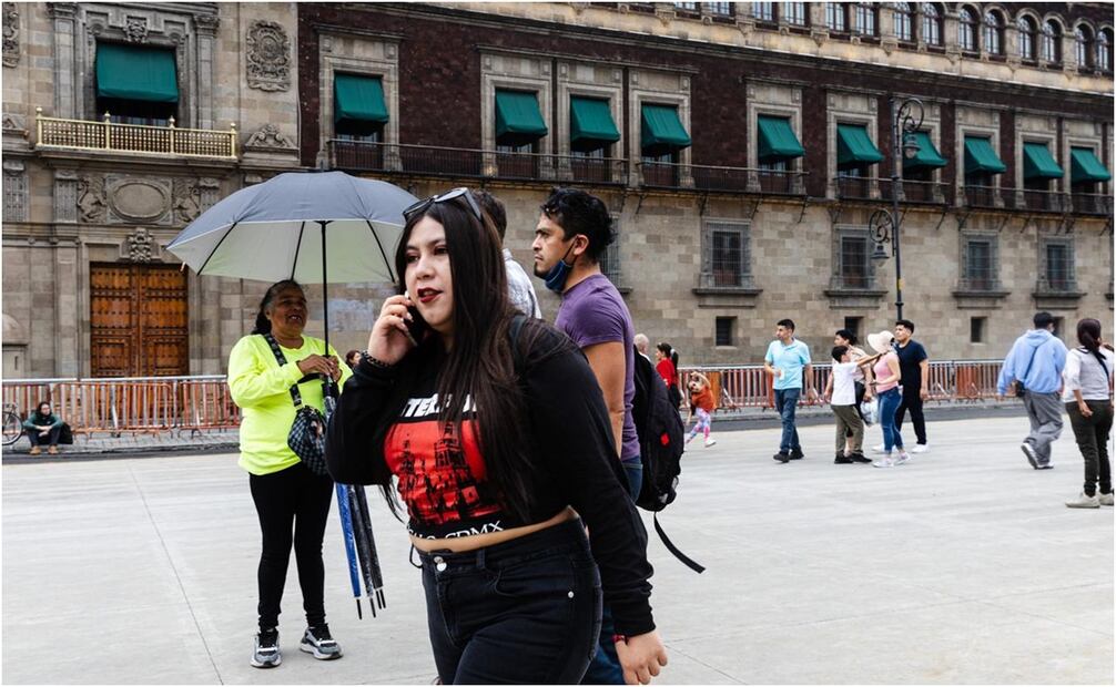 Concierto de Interpol en el Zócalo de CDMX. Fotos: Abril Ángulo/ El Universal