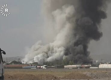 Se registra fuerte incendio en una refinería de petróleo en Irak; reportan varios lesionados