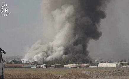 Se registra fuerte incendio en una refinería de petróleo en Irak; reportan varios lesionados