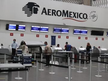 Suman cerca de 300 vuelos de Aeromexico cancelados en cinco días por contagios de Covid-19
