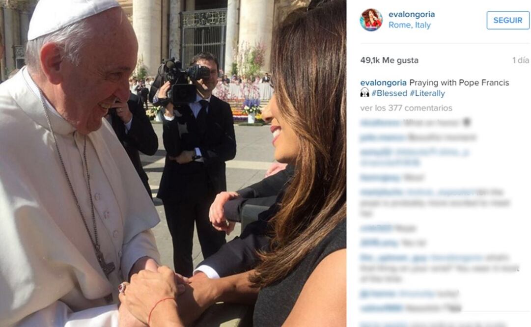 Foto: Tomada del Instagram de Eva Longoria