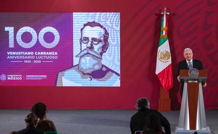 Conmemora AMLO aniversario luctuoso de Venustiano Carranza 