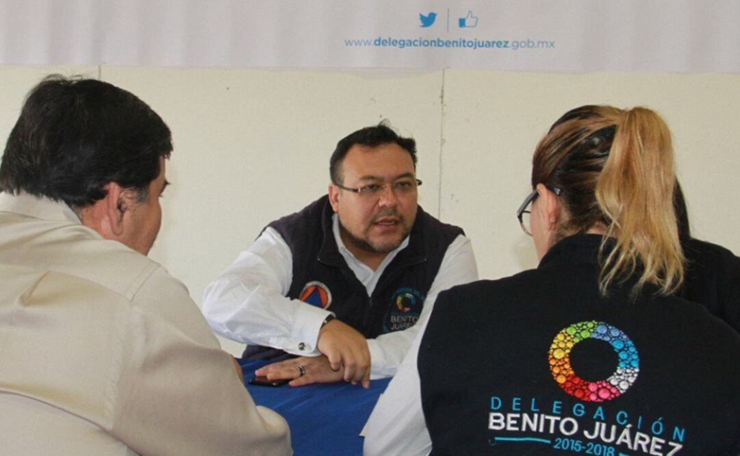 El jefe delegacional de Benito Juárez, Ángel Luna Pacheco, calificó de "dolosa" la información que difunden los candidatos de Morena a la demarcación (Foto: Archivo)