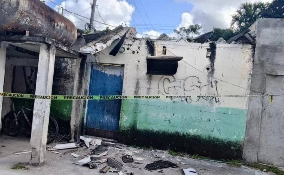 Se reportan dos explosiones en municipios de Sotuta y en Progreso, Yucatán (20/01/2025). Foto: Especial/El Universal