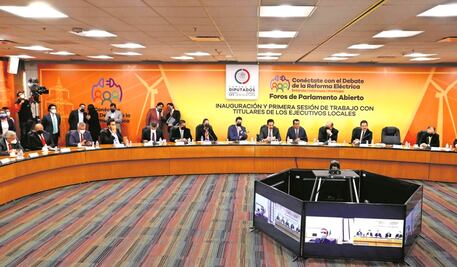 Parlamento abierto de la reforma eléctrica se prolonga hasta el último día de febrero