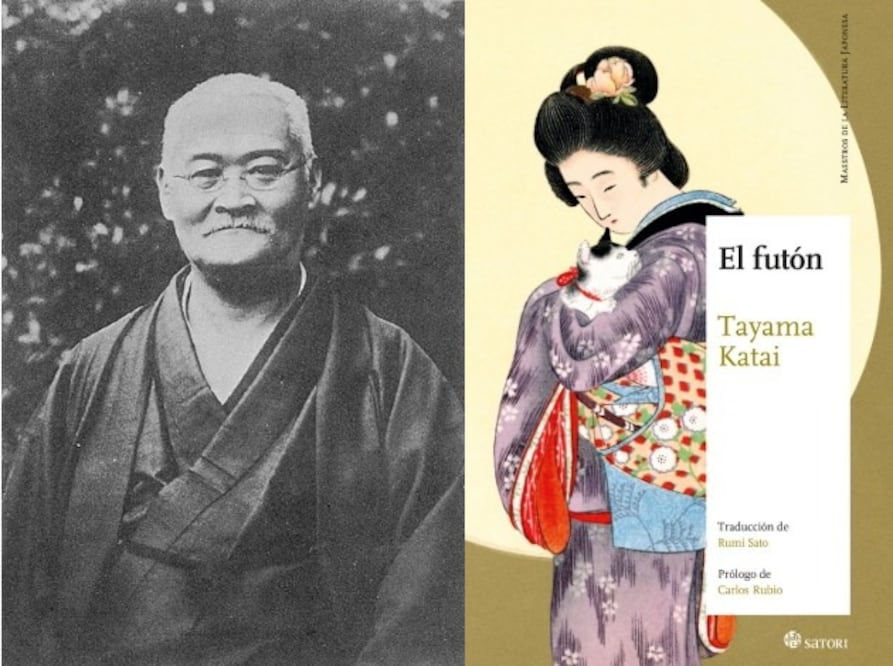 Tayama Katai (1872–1930), escribió otros títulos como Sei y Tsuma, importantes en
 el surgimiento del género   (“novela del yo”). Crédito: Cortesía: Satori