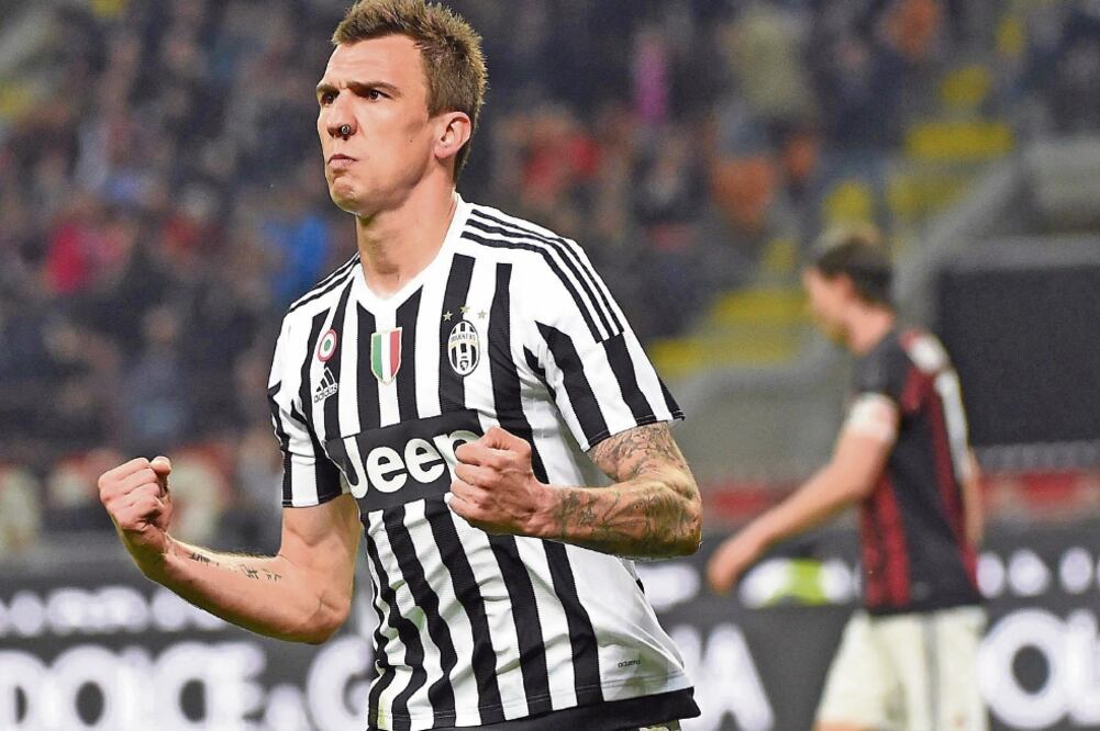 Mario Mandzukic le puso número a la casa ‘bianco nera’ (DANIEL DAL ZENNNARO. EFE)