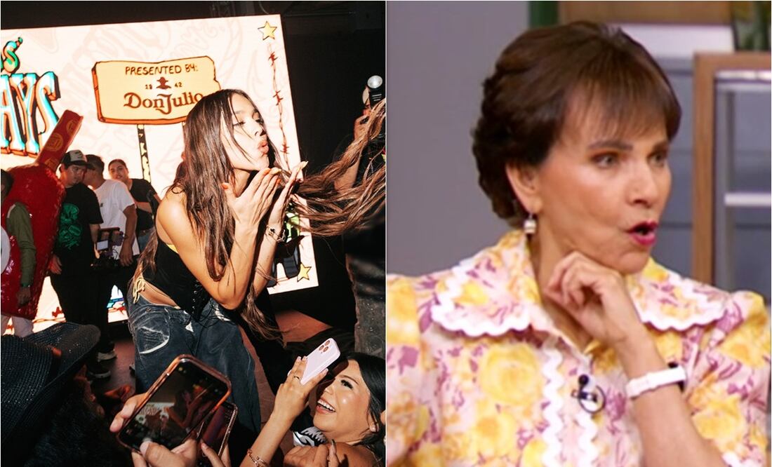 La relación de la cantante con la prensa ha tenido algunos episodios controversiales.
Fotos: Instagram y TV Azteca