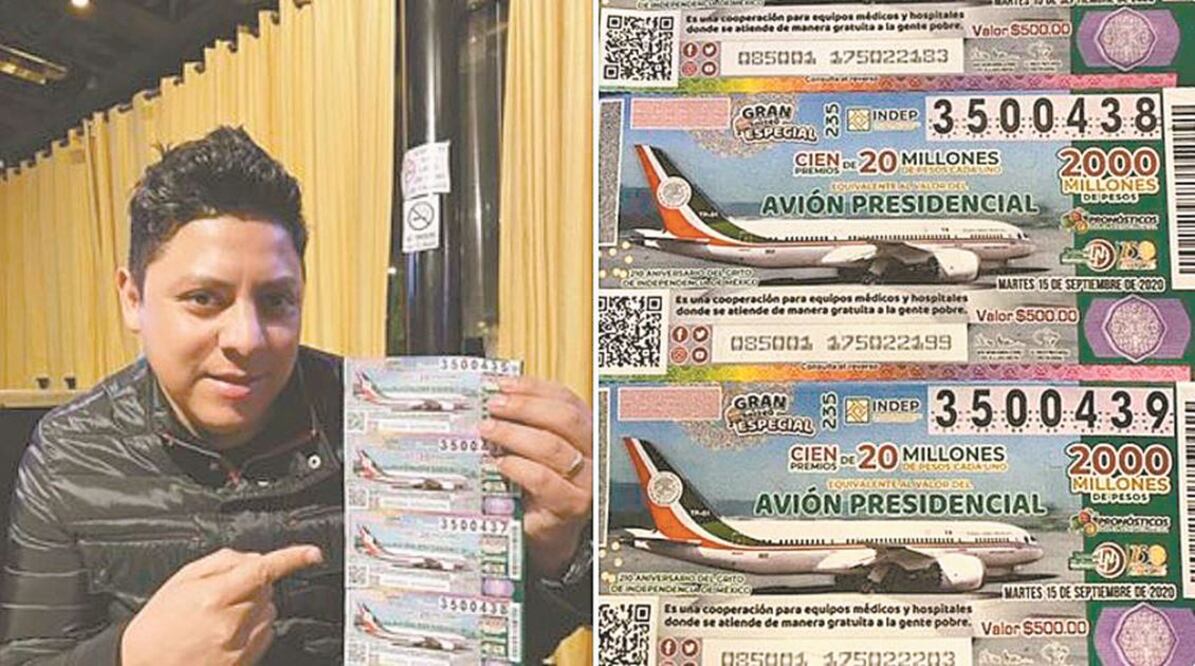 Madrugan a AMLO con los cachitos de la rifa