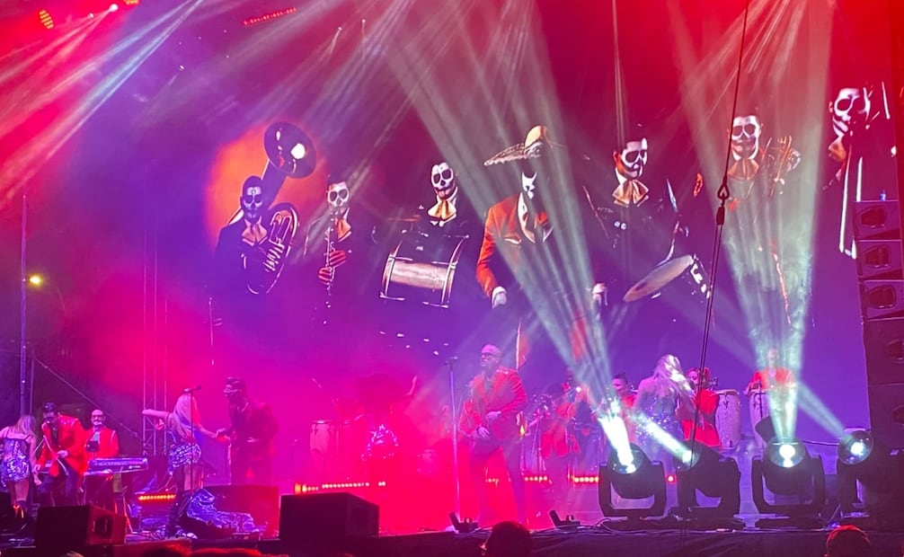 Grupo Cañaveral en el Palacio de los Deportes. Foto: César Gónzalez