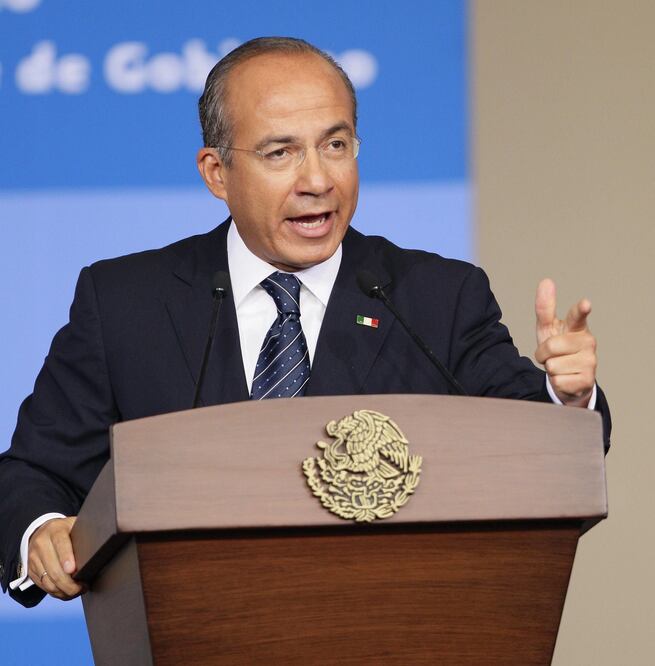 El ex presidente Felipe Calderón. Foto: Archivo