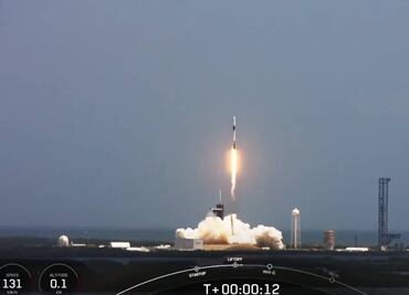 La NASA y SpaceX lanzan misión para llevar equipamiento a la Estación Espacial Internacional