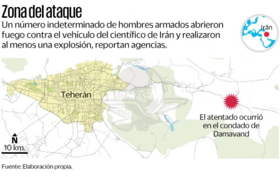 Irán: habrá terrible venganza por muerte de científico