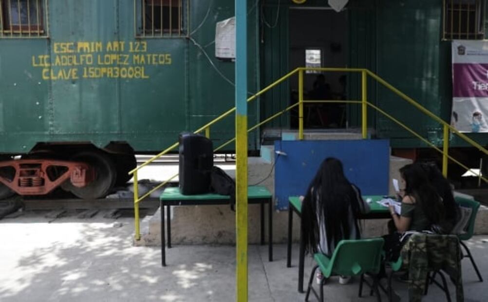 El "vagón escuela", una experiencia llena de conocimiento en Naucalpan