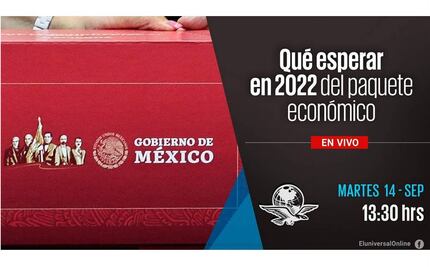 #EnVivo Qué esperar en 2022 del paquete económico