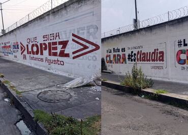 INE detecta casi 6 mil espectaculares, lonas o bardas de las "corcholatas"