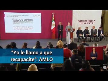 Instituto de Neurología no se ha sumado a Insabi porque tiene contratos por 600 mdp: AMLO