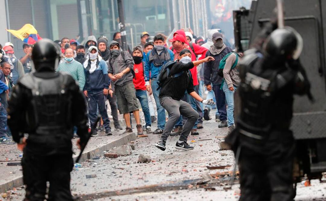 La medida estará vigente durante 60 días, lo que permite la Constitución antes de extenderla por otros 30 (Fotos: AP)