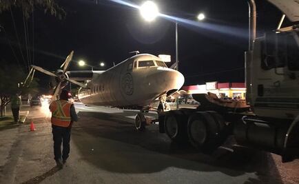 Reubican avión varado por más de 20 años en aeropuerto de Sonora