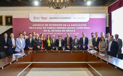 Amefibra invertirá 111 mil mdp en Estado de México; incluye proyectos inmobiliarios de uso industrial, comercial y oficinas
