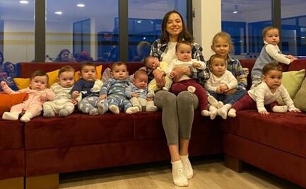 Mujer de 23 años tiene 11 hijos y va por 100; quiere la familia más grande del mundo