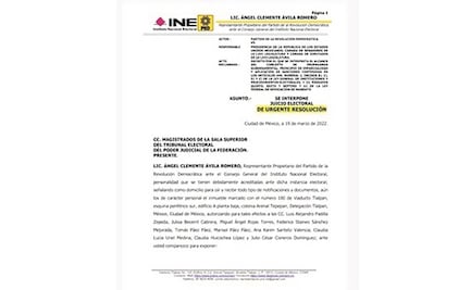 Presenta PRD juicio electoral contra el decretazo
