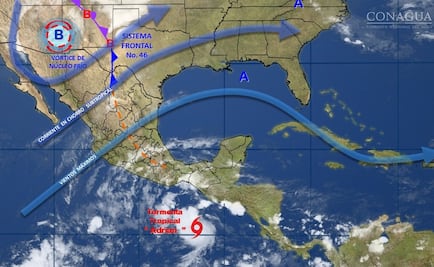 Prevén que tormenta “Adrián” se convierta en huracán en 48 horas