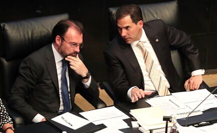 Pide Videgaray a Senado crear política exterior de Estado