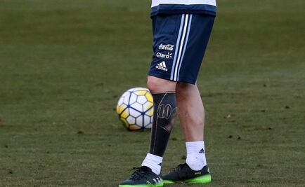 Messi sorprende con tatuaje