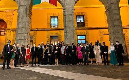 La foto del gabinete en Palacio, lo que no se vio del Grito de Independencia