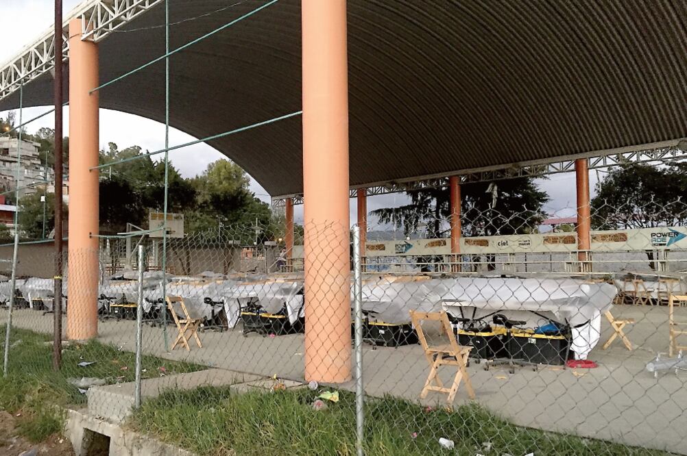 Actual infraestructura del deportivo municipal, donde el 15 de febrero ante más de 100 mil feligreses, celebrará una misa el Sumo Pontífice (FREDY MARTIN EL UNIVERSAL)