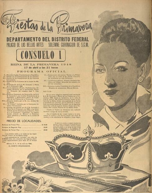 Así eran los desfiles y bailes de primavera